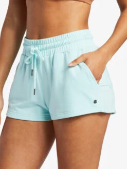 Roxy Check Out Sweat Shorts -Helena Shop arjfb03092 roxyw bek0 frt3
