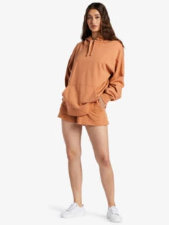 Roxy Salted Shores High-Waisted Sweatshorts -Helena Shop arjfb03097 roxyw ckn0 frt9