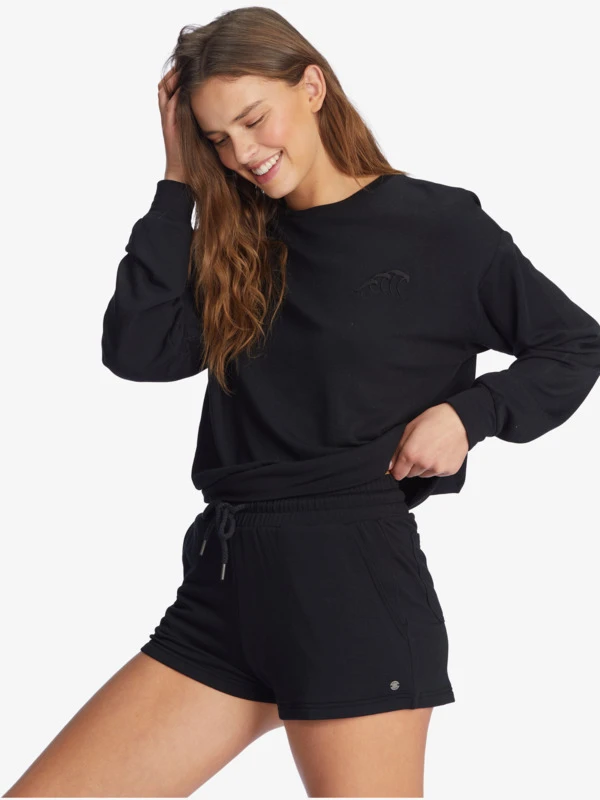 Roxy Surfing By Moonlight Long Sleeve Lounge Top 4 Roxy Surfing By Moonlight Long Sleeve Lounge Top - Image 4