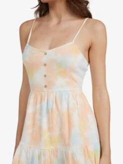 Roxy Beach Hangs Tie Dye Strappy Dress -Helena Shop arjkd03242 roxyw wbkw dtl1