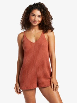 Helena Shop 8 Roxy On Our Way Knit V-Neck Romper