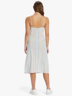 Roxy Warm Horizons Mid Length Low Back Dress 7 Roxy Warm Horizons Mid Length Low Back Dress -Helena Shop arjkd03279 roxyw wbk3 bck1