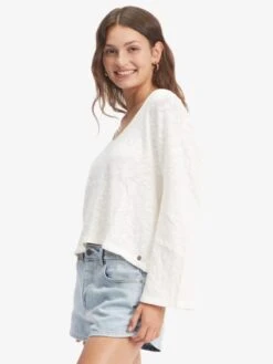 Roxy Board Walk V-Neck Top -Helena Shop arjkt03359 roxyw wbk0 sd1