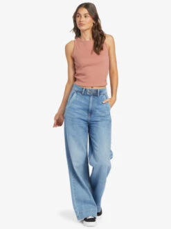 Roxy Never Ending Vacay High Knit Tank -Helena Shop arjkt03408 roxyw mms0 frt9