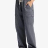 Roxy Precious High-Waisted Canvas Cargo Pants