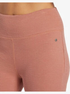 Roxy Zuma Knit High Waist Knit Flare Pants -Helena Shop arjnp03265 roxyw mms0 frt3