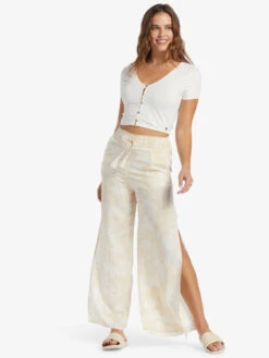 Roxy Tropical Rhythm Beachy Pants -Helena Shop arjnp03267 roxyw teh7 frt9