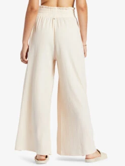 Roxy Jetsetter Wide Leg Pants -Helena Shop arjnp03269 roxyw teh0 bck1