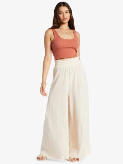 Roxy Jetsetter Wide Leg Pants -Helena Shop arjnp03269 roxyw teh0 frt9