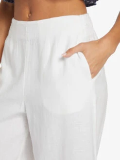 Roxy Senorita Smile Regular Waist Flare Pants -Helena Shop arjnp03271 roxyw wbk0 frt3