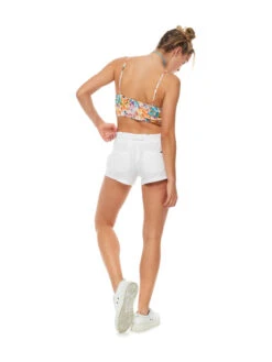 Roxy Oceanside Elastic Waist Shorts -Helena Shop arjns03007 roxym wbb0 frt10