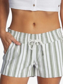 Roxy New Impossible Love Elasticized Shorts -Helena Shop arjns03181 roxyw glw3 frt3