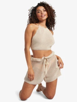 Roxy Island Hopper Crochet Shorts -Helena Shop arjns03220 roxyw teh0 frt9