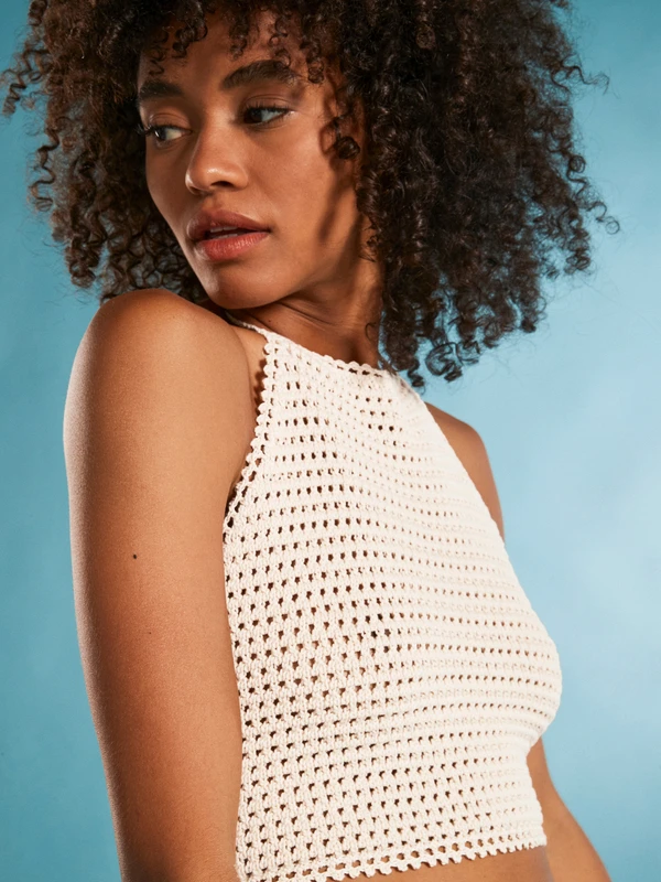 Roxy Daydreamer Cropped Knit Halter Top 8 Roxy Daydreamer Cropped Knit Halter Top - Image 8