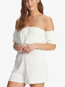Roxy Another Day Romper 9 Roxy Another Day Romper -Helena Shop arjwd03450 roxyw wbk0 dtl1
