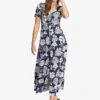 Roxy Ocean Echo Maxi Dress