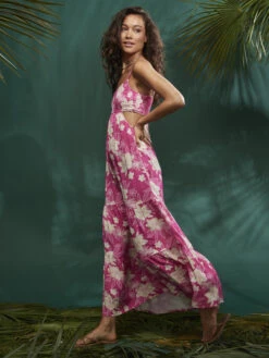 Roxy Hot Tropics Maxi Dress 12 Roxy Hot Tropics Maxi Dress -Helena Shop arjwd03514 roxym mjy6 frt2