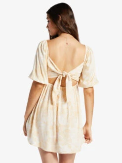 Roxy Satin Sands Mini Dress -Helena Shop arjwd03515 roxyw teh7 bck1