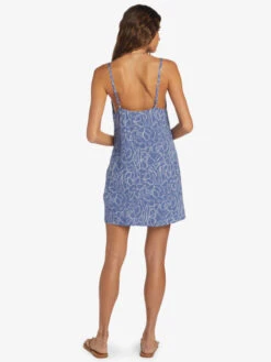 Roxy Daytrip Mini V-neck Slip Dress -Helena Shop arjwd03518 roxyw bng6 bck1