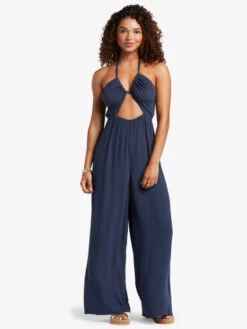 Roxy Away On Vacay Wide Leg Jumpsuit -Helena Shop arjwd03521 roxyw bsp0 frt1
