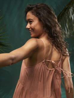 Roxy Evening Breeze Tent Dress -Helena Shop arjwd03524 roxym mms0 bck2