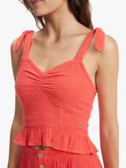 Roxy Beyond Me Strappy Top -Helena Shop arjwt03282 roxyw rmz0 dtl2