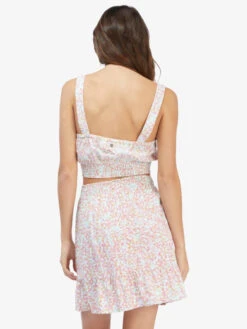 Roxy Sea Fog Strappy Tank Top -Helena Shop arjwt03291 roxyw gcf7 bck1