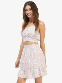 Roxy Sea Fog Strappy Tank Top -Helena Shop arjwt03291 roxyw gcf7 sd1