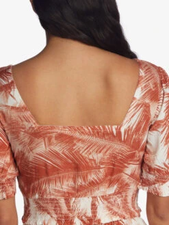 Roxy Abundant Swell Woven Top -Helena Shop arjwt03310 roxyw cns6 bck2