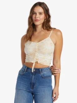Roxy Vibrant Light Strappy Crop Top