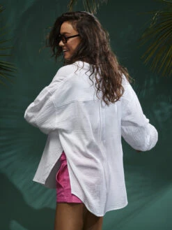 Roxy Mellow Morning Long Sleeve Shirt -Helena Shop arjwt03318 roxym wbk0 bck1