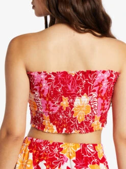 Roxy Warm Waters Bandeau Top -Helena Shop arjwt03319 roxyw rzn7 frt4