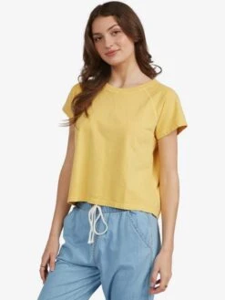 Roxy Sun Lines Oversized T-Shirt -Helena Shop arjzt06990 roxyw yhv0 sd1