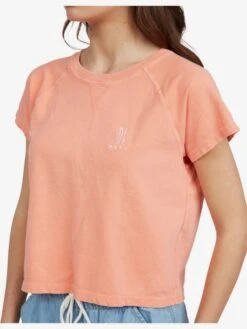 Roxy Just Surf Oversized T-Shirt -Helena Shop arjzt06991 roxyw mhf0 dtl1