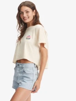 Roxy When In Hawaii Boat Neck T-Shirt 9 Roxy When In Hawaii Boat Neck T-Shirt -Helena Shop arjzt07135 roxyw teh0 sd1