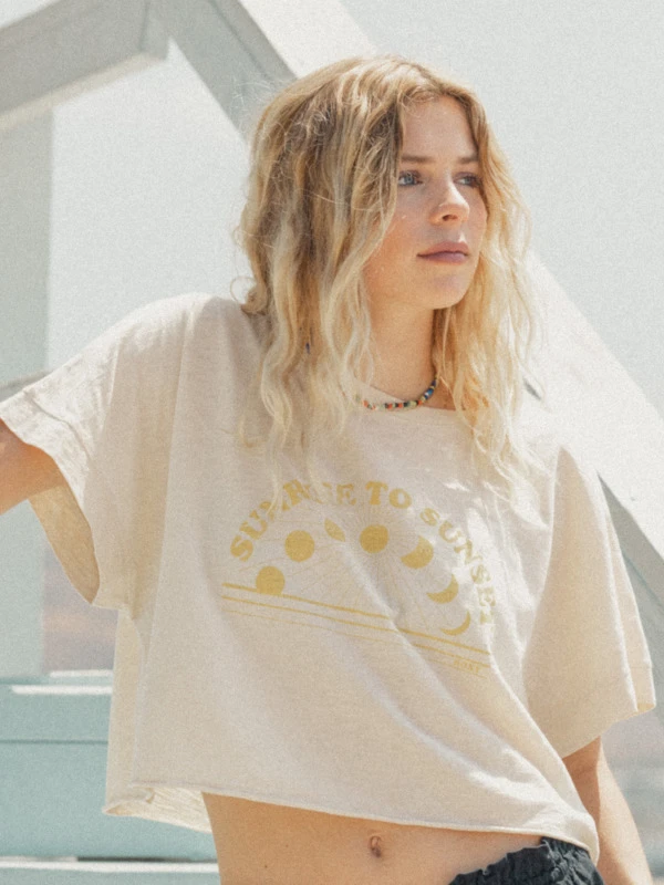 Roxy Sunrise To Sunset T-Shirt 1 Roxy Sunrise To Sunset T-Shirt