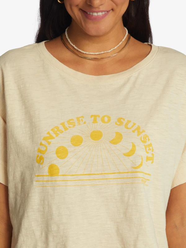 Roxy Sunrise To Sunset T-Shirt 6 Roxy Sunrise To Sunset T-Shirt - Image 6