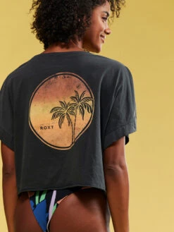 Roxy Twin Palms Drop Shoulder T-shirt -Helena Shop arjzt07514 roxym kvj0 frt4