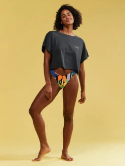 Roxy Twin Palms Drop Shoulder T-shirt -Helena Shop arjzt07514 roxym kvj0 frt9