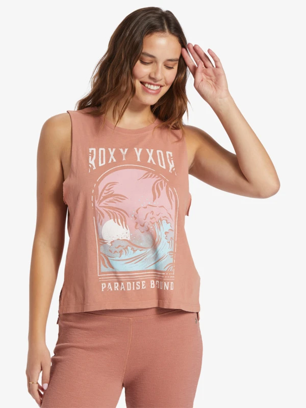 Roxy Paradise View Sleeveless T-Shirt 1 Roxy Paradise View Sleeveless T-Shirt