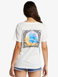 Roxy Throwback Oversized T-Shirt -Helena Shop arjzt07547 roxyw wbk0 bck1