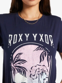 Roxy Paradise View Oversized T-Shirt 7 Roxy Paradise View Oversized T-Shirt -Helena Shop arjzt07552 roxyw bsp0 frt3