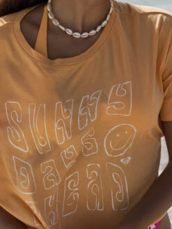 Roxy Sunny Smiles T-Shirt -Helena Shop arjzt07566 roxyl ngz0 frt3