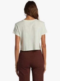 Roxy Haleiwa Moment Cropped Baby T-Shirt -Helena Shop arjzt07568 roxyw gbg0 bck1