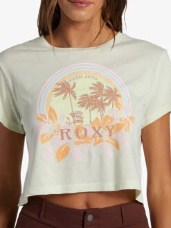 Roxy Haleiwa Moment Cropped Baby T-Shirt -Helena Shop arjzt07568 roxyw gbg0 frt3