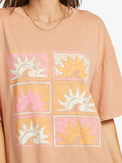 Roxy Sunny Daze Oversized T-shirt -Helena Shop arjzt07587 roxyw ckl0 frt3
