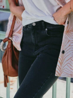 Roxy Night Away Black Slim Jeans