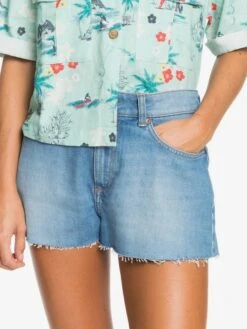 Roxy Kissing The Swell Denim Shorts