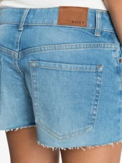 Roxy Kissing The Swell Denim Shorts -Helena Shop erjds03252 roxyw bmtw frt4