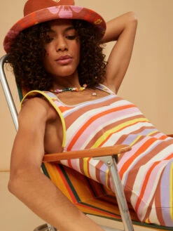 Roxy Surf.Kind.Kate. Rib Knit Dress 14 Roxy Surf.Kind.Kate. Rib Knit Dress -Helena Shop erjkd03428 roxym nle3 bck2